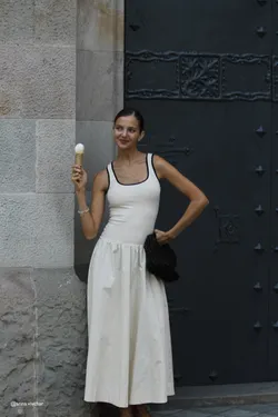 Milena Maxi Dress Cream