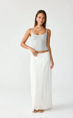 Danton Maxi Skirt (Off White)