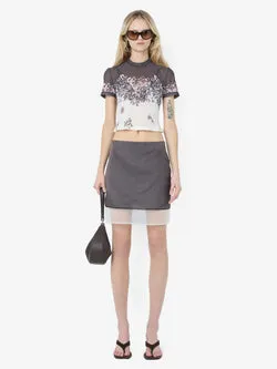 VIOLETTE BABY TEE - CARNATION FLORAL