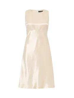 Bianca Short Dress - Buttermilk (Size 8 & 10 Only)