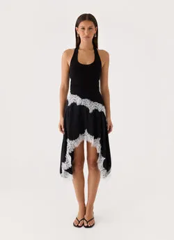 Brionee Midi Dress - Black