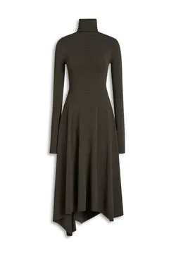 DRAPE HEM DRESS