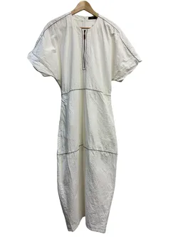 Bassike White SS Dress 1