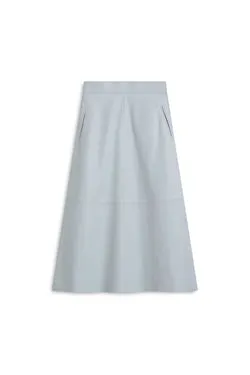 LEATHER LONG SKIRT