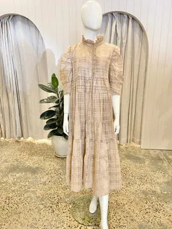 Birgette Herskind Rio Midi Dress - Size 12/14