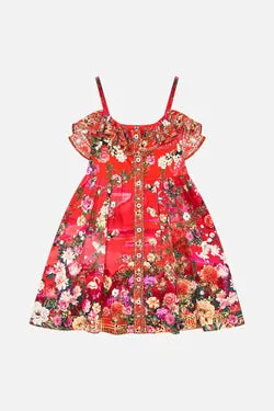 KIDS MINI DRESS WITH WAIST SASH AND BOW 12-14 SWEET HOME ALEXANDRIA