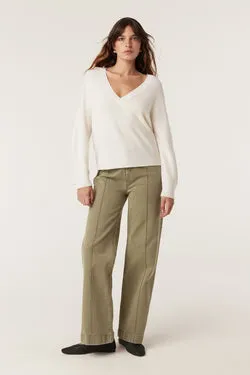 Audrey Merino Jumper - Milk