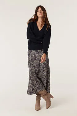 Audrey Merino Jumper - Midnight Navy