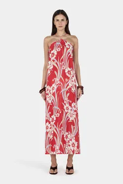 Cinzia Midi Dress Retro Hawaii