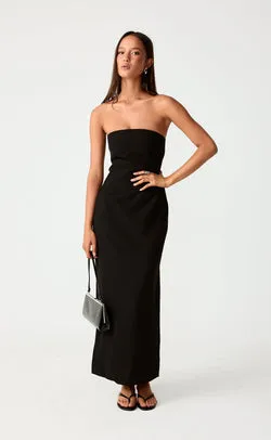 Cityscape Maxi Dress (Black)