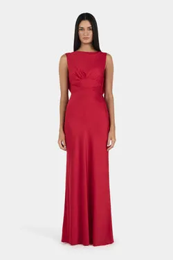 Clara Maxi Dress Samba Red