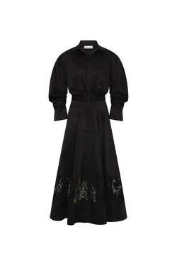 Claribelle Long Sleeve Midi Dress
