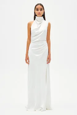 THE CONSTANTINA SATIN DRESS