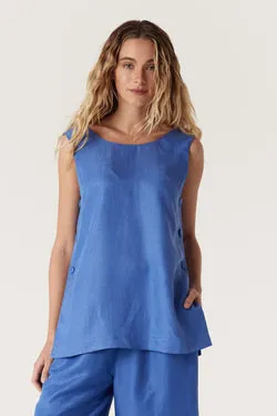 Tyler Top - Cornflower Blue