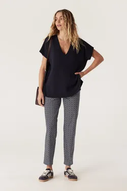 Bell Geo Pant - Navy Print