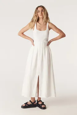 Hayward Linen Skirt - White