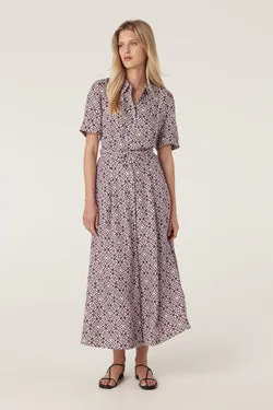 Nova Dress - Lattice Print