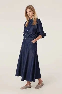 Bay Skirt - Indigo