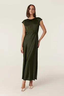 Muse Dress - Dark Green