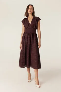 Marbella Midi Dress - Shiraz