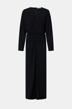 Dune Draped Waist Midi Dress