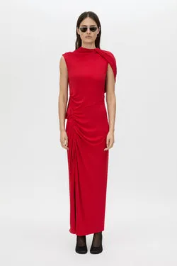 Paloma Draped Sleeve Dress