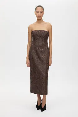 Rennick Strapless Midi Dress