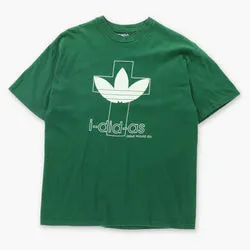 Vintage "I-DID-AS" Jesus Would Do Adidas Christian Cross Tee (M)