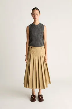 Cecil Cotton Wrap Skirt