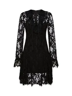 Chantel Dress - Black or Ivory