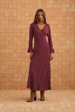 Charlotte Dress In Dusty