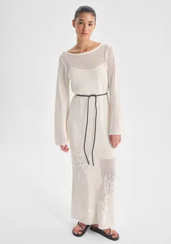 Chiara Knit Dress_White