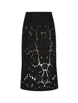 Colette Skirt- Buttermilk or Black