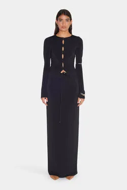 Tina Jersey Skirt Black