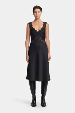 Lucille Midi Dress Black