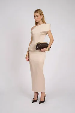 Cyra Dress | Champagne