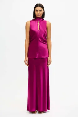 SHORTGREEN MAXI SKIRT