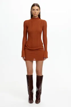 Kinga Long Sleeve Mini Dress