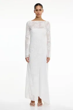 POLA LONG SLEEVE MAXI DRESS