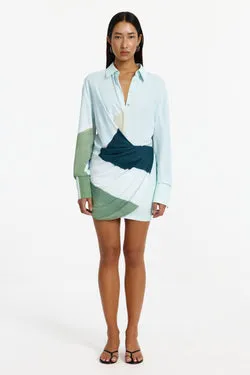 Emiko Long Sleeve Mini Dress