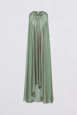 FERN CHIFFON EFFUSE DRESS