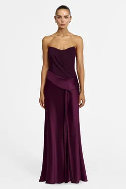 LAMETTE MAXI DRESS