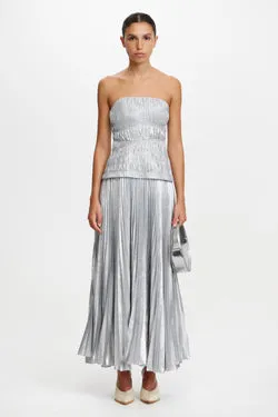 ROCKLAND MIDI DRESS