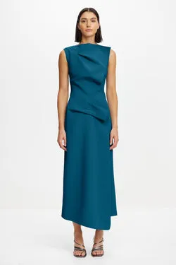 NORMANHILL MIDI DRESS