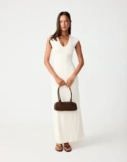 Deka Maxi Dress (Oat)