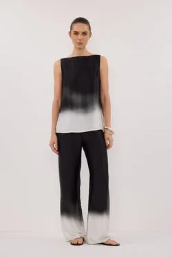 HUXLEY OMBRE SILK TOP