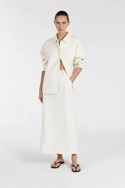 JAC CREAM MIDI SKIRT