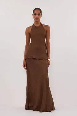 MELROSE FONDANT MIDI SKIRT