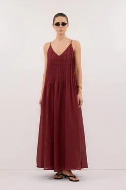 TAHLIA SAHARA RAMIE MAXI DRESS