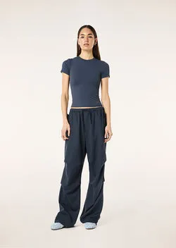 DISCOVERY COTTON PANT IN MARINE BLUE
